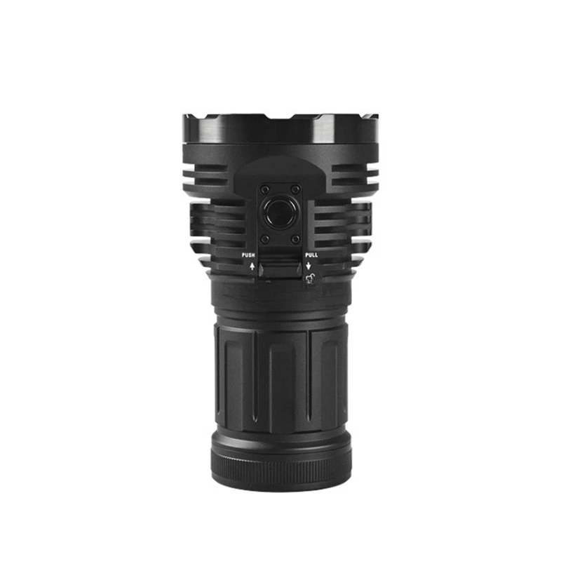 2.0 super bright flashlight, strong light charging LED outdoor adventure long-range high-power searchlight