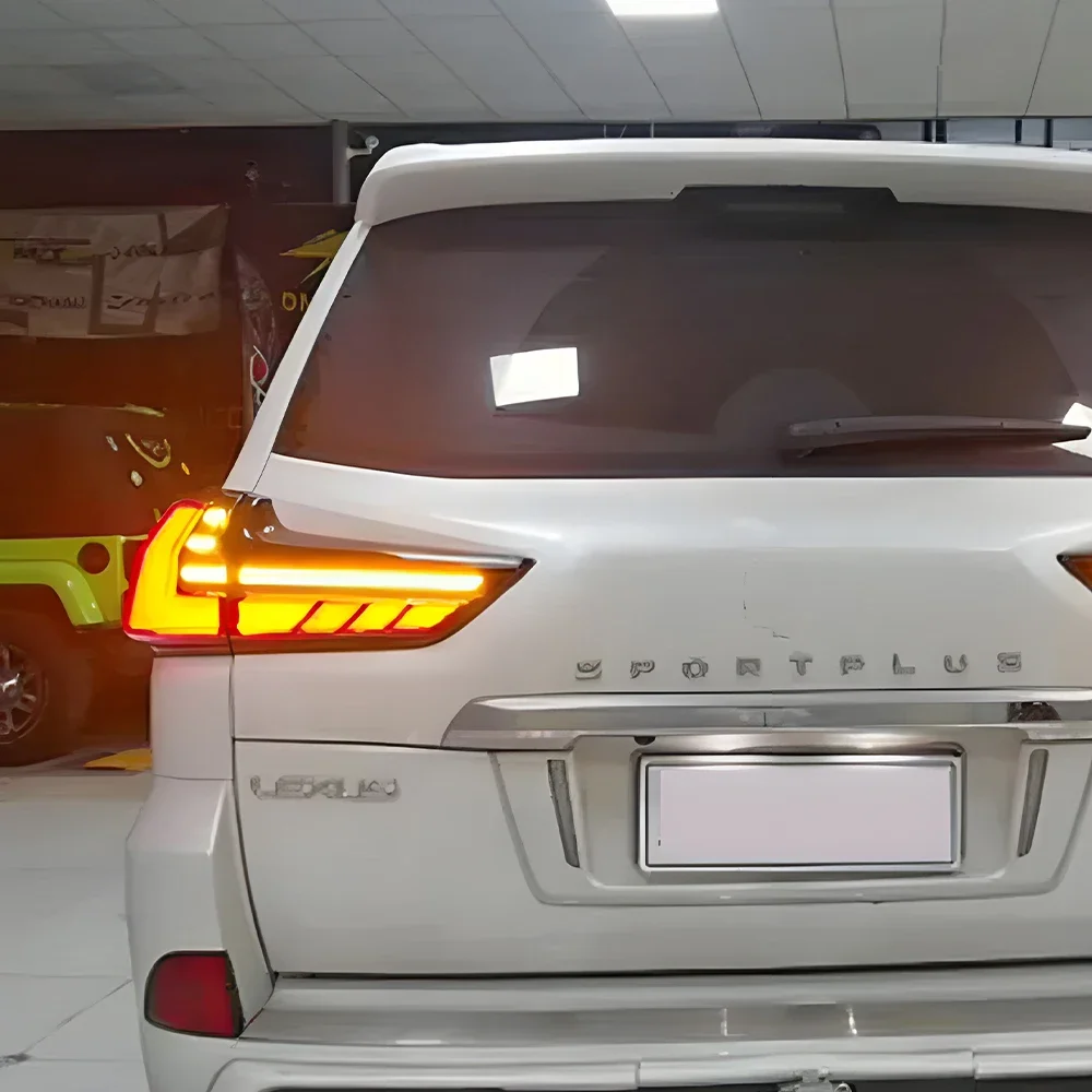 

Car Taillights Assembly For Lexus LX570 2016-2019 Auto Rear Back Lamps Upgrade LED Dynamic Streamer Brake Light Tool Accessories