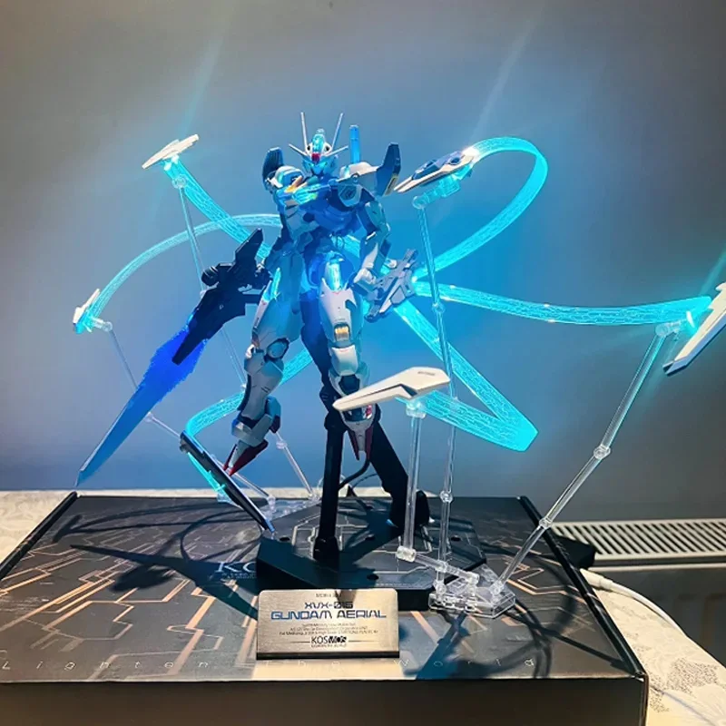 

1/100 Kosmos Fm Light Set Anime Action Figure Accessories Mobile Suit : The Witch From Mercury Color Lamp Group Kid'S Gifts Toys