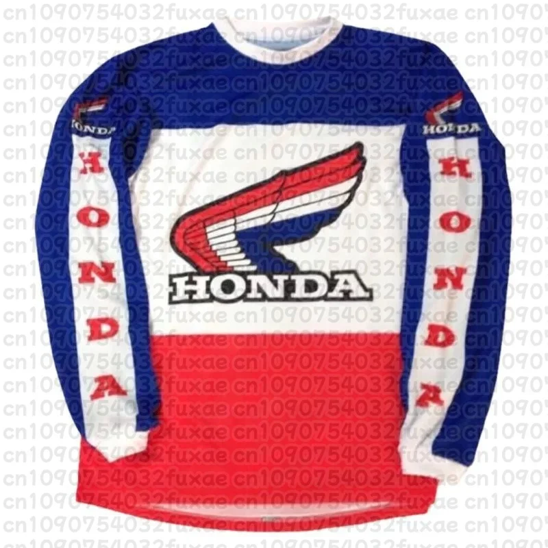 2026 Neues beliebtes Langarm-T-Shirt für Frühling und Herbst, Teamuniform für Motorradfans, atmungsaktives T-Shirt für Erwachsene und Kinder – Detail 6