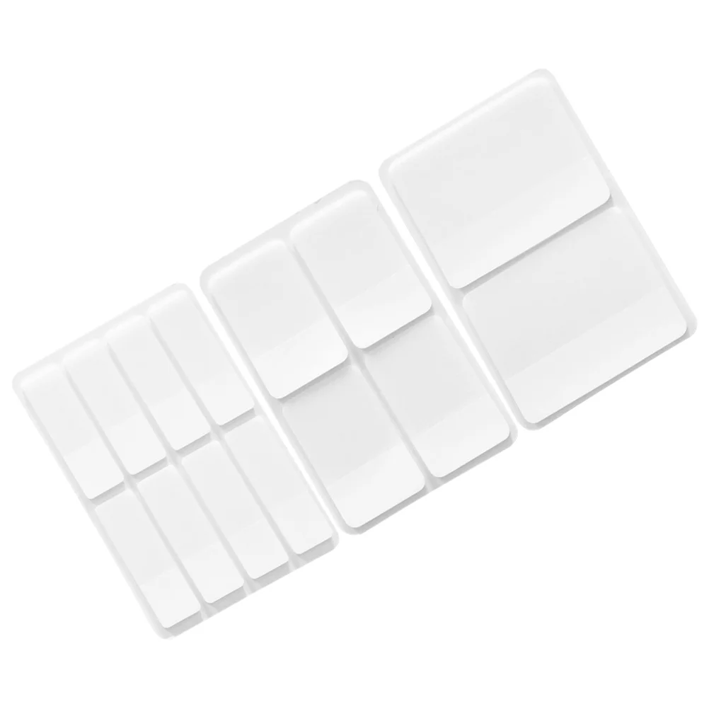 3 Books Minimalist Index Tabs Clear Sticky Page Markers for Books Notebooks Writable Label Tabs Reading Organization Tool