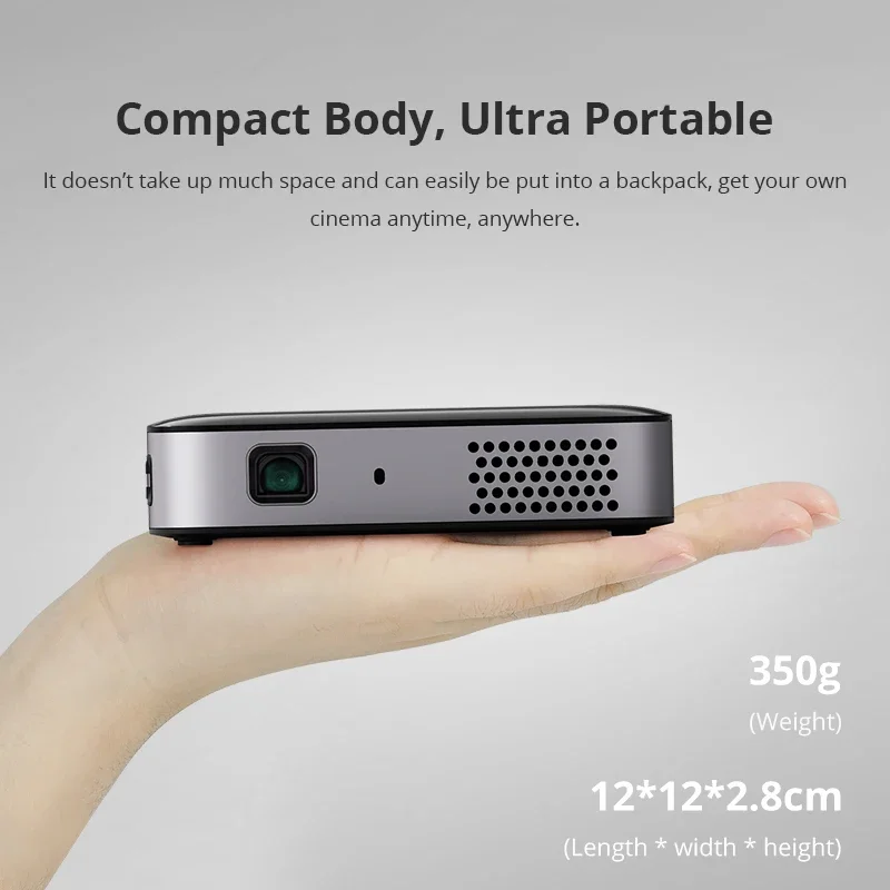 Wholesale D061 Full HD Smart Android Phones Proyector Portable DLP Pocket Projecteur Home Theater Mini Projector 4k factory