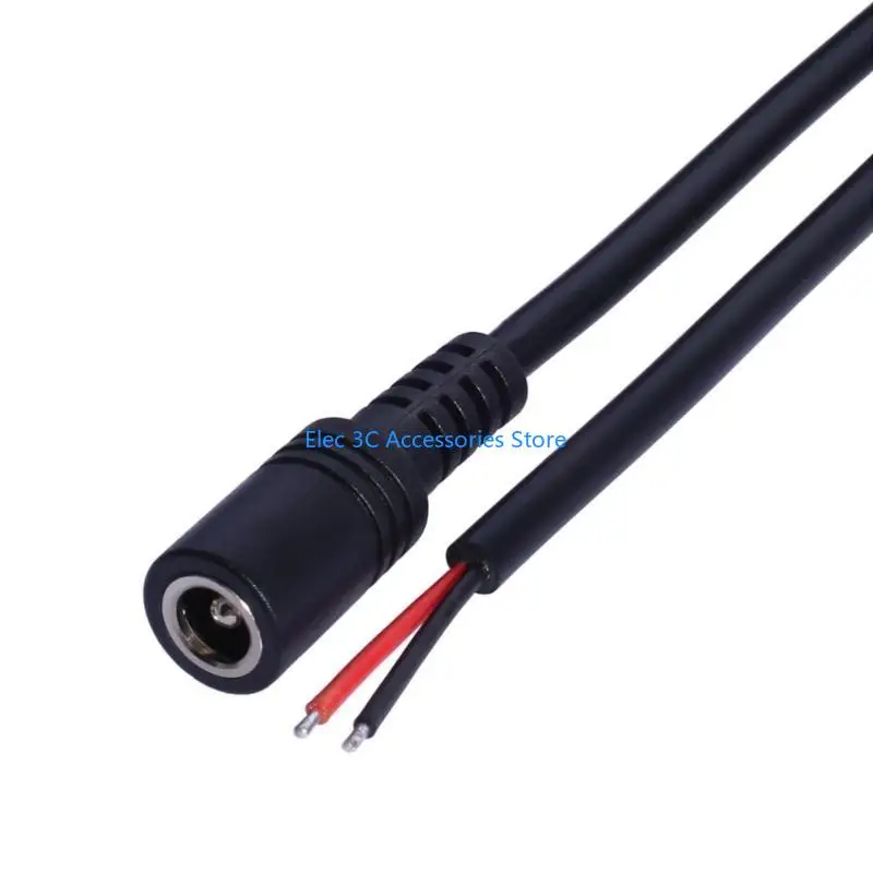 Y51A DC6330 Male Plug to Open End Cable 6.3mmx3.0mm Plug DC6330 Power Pigtails Cable for Computer Power Supply Repair 1FT