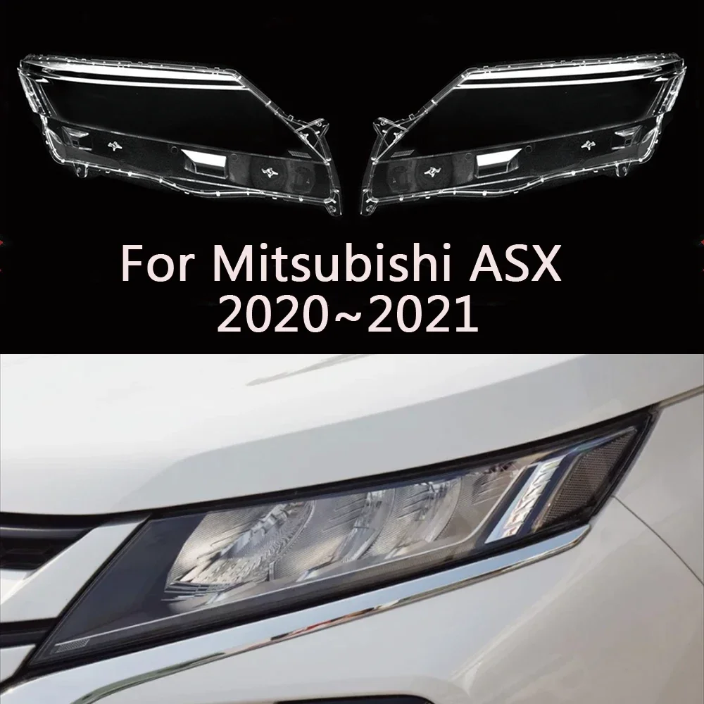 

HTTCY для Mitsubishi ASX 2020 2021 2022, аксессуары, линзы для автомобильных фар, замена оригинального абажура