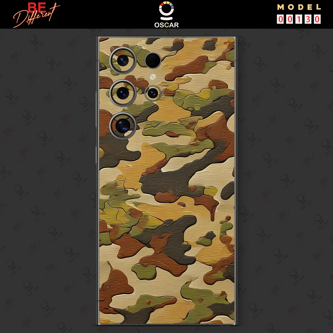 

Camouflag Decal Skin for Samsung Galaxy S26 S24 S23 S22 Ultra S25 S20 Note20ultra Back Screen Protector Cover Wrap Sticker