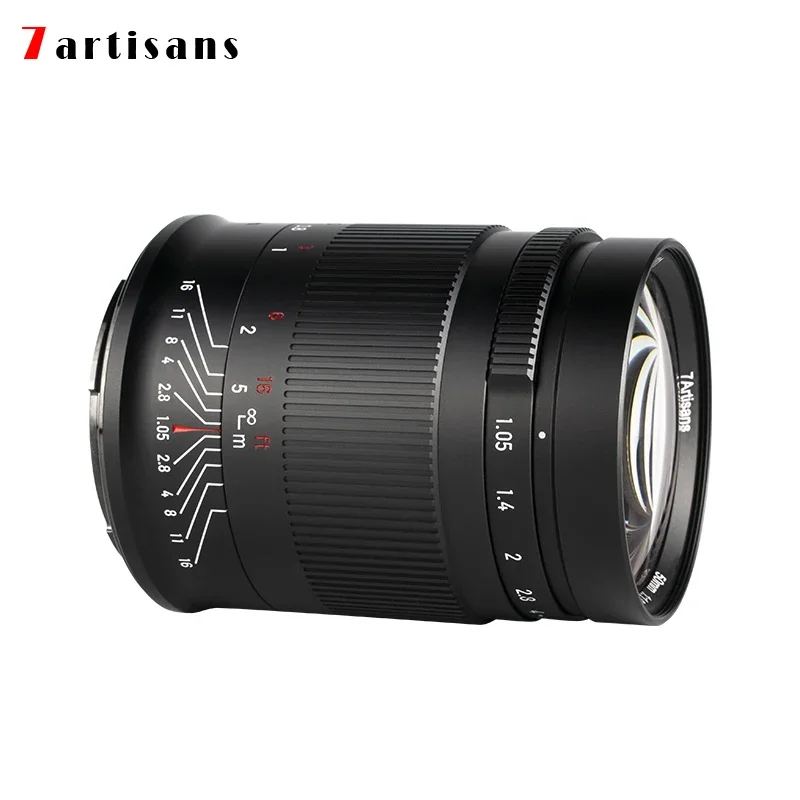 

7artisans 50mm F1.05 Full-Frame Large Aperture Portrait Lens for Canon EOS R Mount Nikon Z-mount SONY E-Mount Leica Sigma L