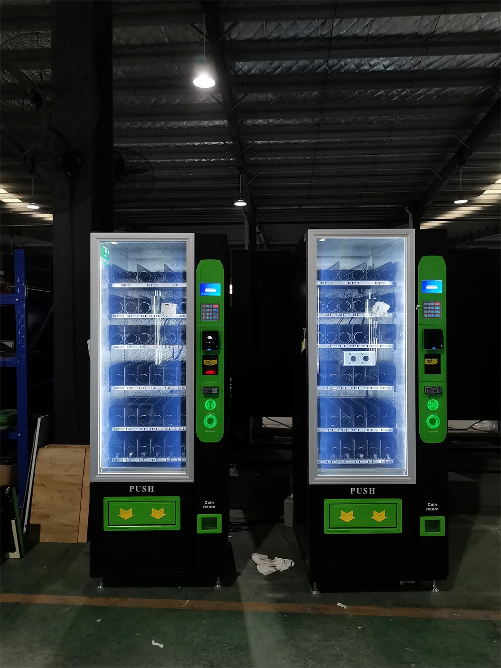 Smart Refrigeration De Maquina Expendedora Combo Vending Machine Touch Screen