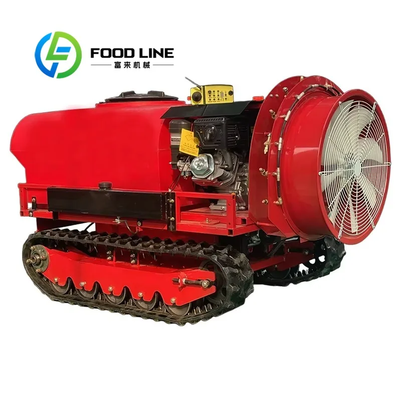 Remote Control Crawler Sprayer Garden Orchard Track Spraying Equipment For Landscape Tree And Regular Pest Control Spraying