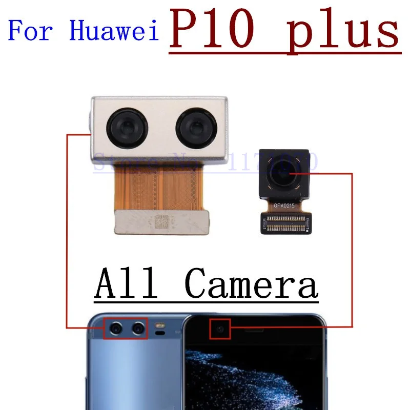 Original Back Camera For Huawei P10 Plus Lite Front Facing Rear Camera Module Backside View Replacement Repair Spare Parts