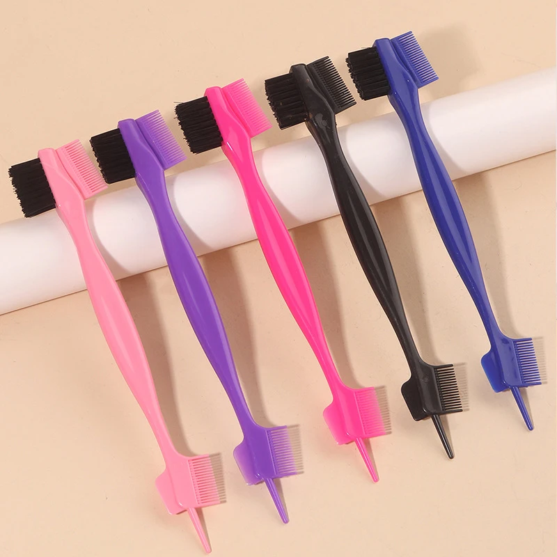 

edge control brush comb, used for combing and cutting hair on the edges and back of women, special for real hair wigs