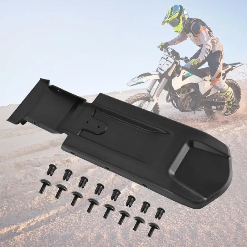 M76E Schwarzes Motorrad-Ersatzteil unter der Sitzverkleidung mit geformtem Montagelayout für Rahmenbereichsabdeckung – Detail 10