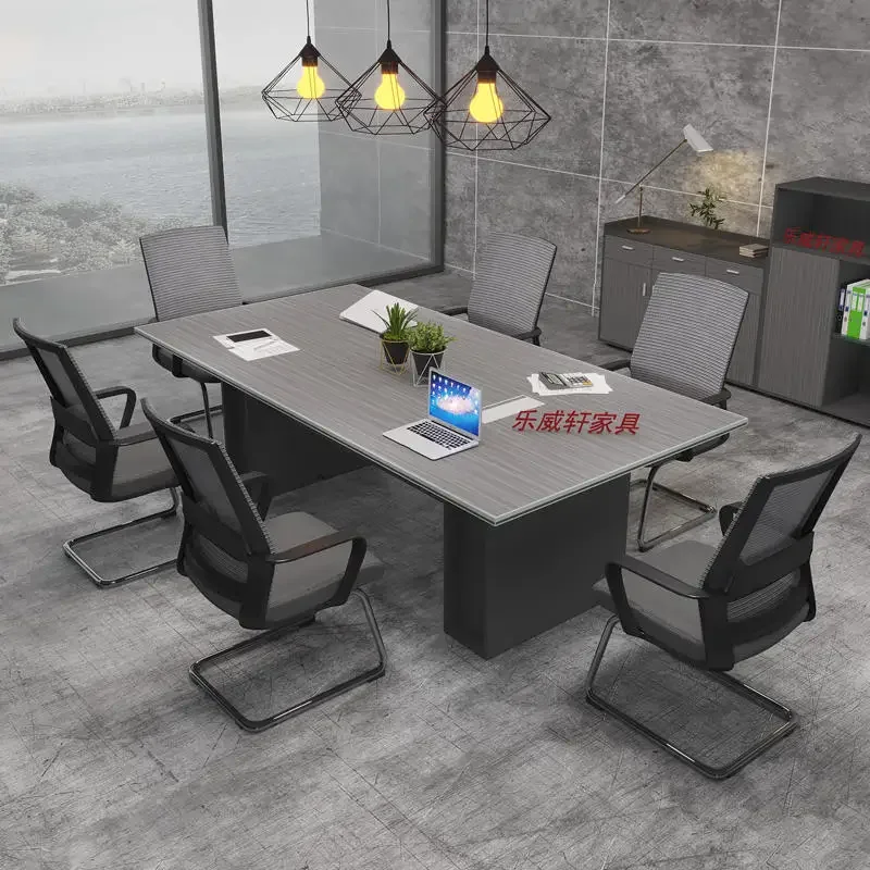 Office furniture Conference table Simple office table and chair combination negotiation table staff training desk office