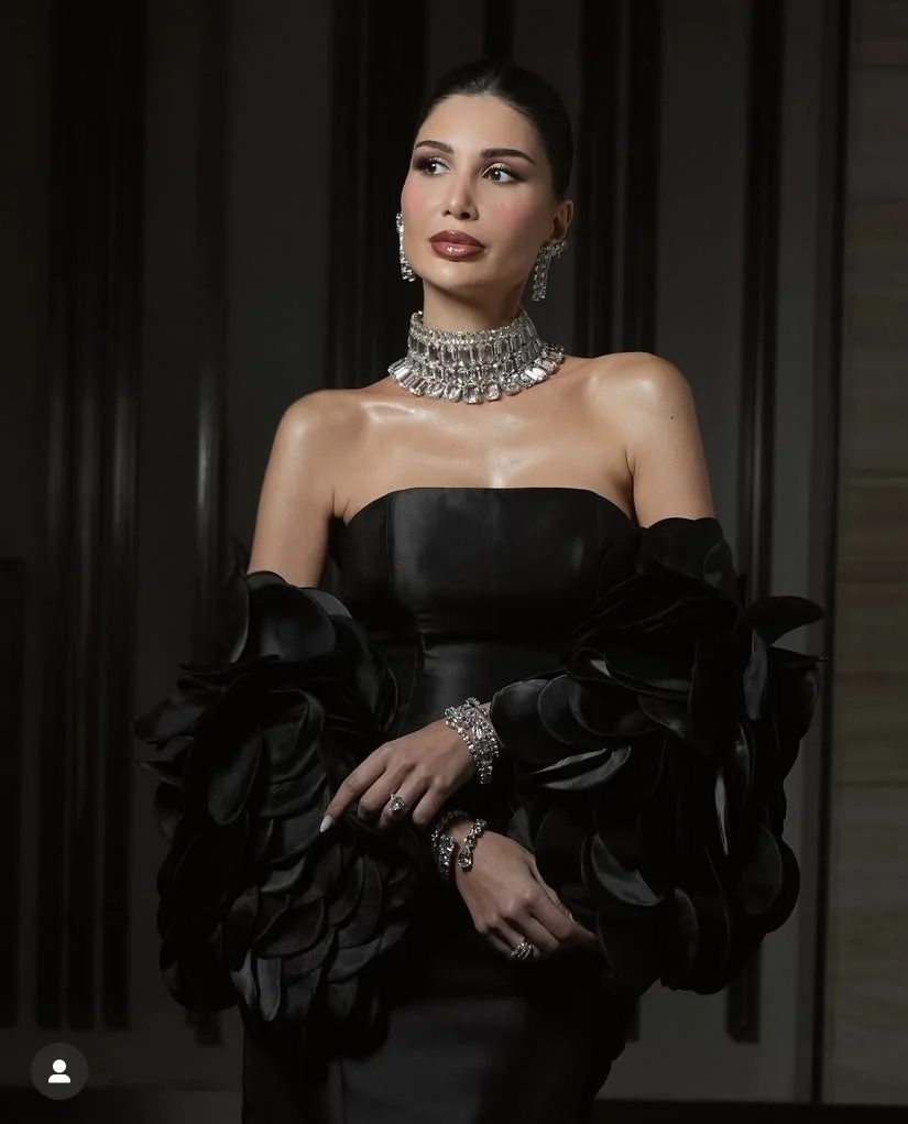 Vestidos de chaqueta Floral de 2 piezas para mujer, vestidos formales de satén de sirena sin tirantes con hombros descubiertos, vestido de noche árabe de Dubái fruncido