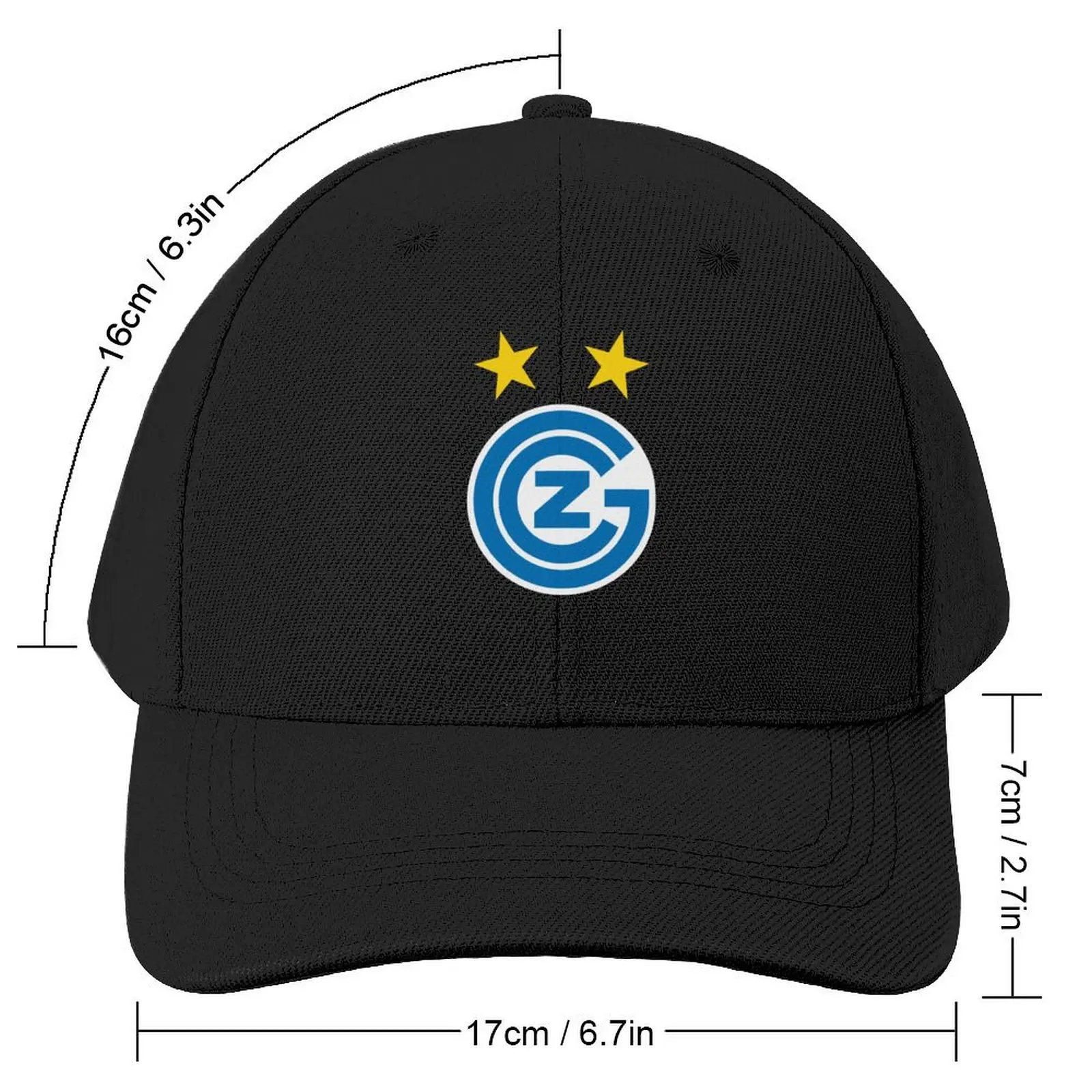 Grasshopper Club Zürich Baseball Cap Fishing cap Golf Big Size Hat Rave Women's 2024 Men's