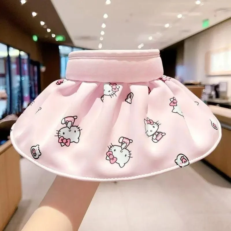 

Children Sun Hat Sunshade Big Brim Girl Go Out Ultraviolet-Proof Cartoon Kawaii Anime Fashion New Style Hat