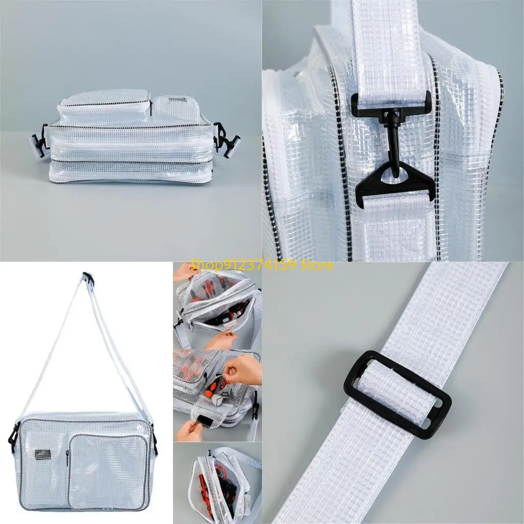 G5AE Engineer Electronics Crossbody Bag Secure Storage Solution for Clean Workspaces