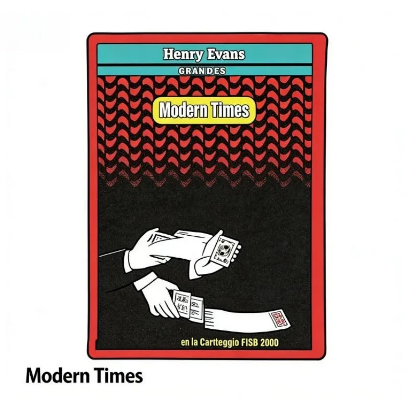 

Modern Times By Henry Evans Visual Card Magic Close up Magic Trick Magia Magie Magician Prop Accessory Illusion Gimmick Tutorial