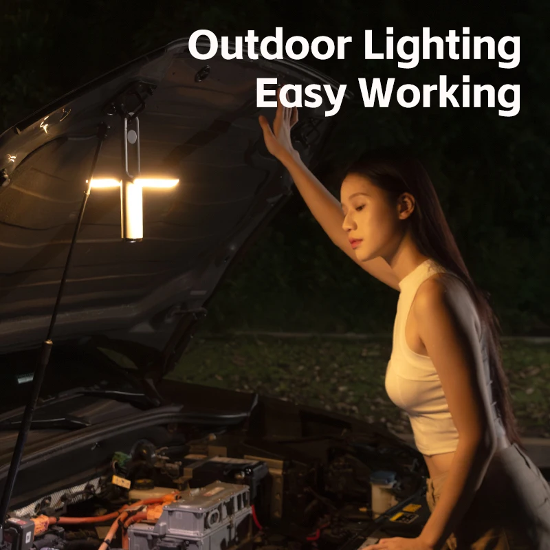 Outdoor Ultra-bright Lightweight Camping Light Multifunctional Small Light Camping Lamp Rechargeable Camping Flashlight