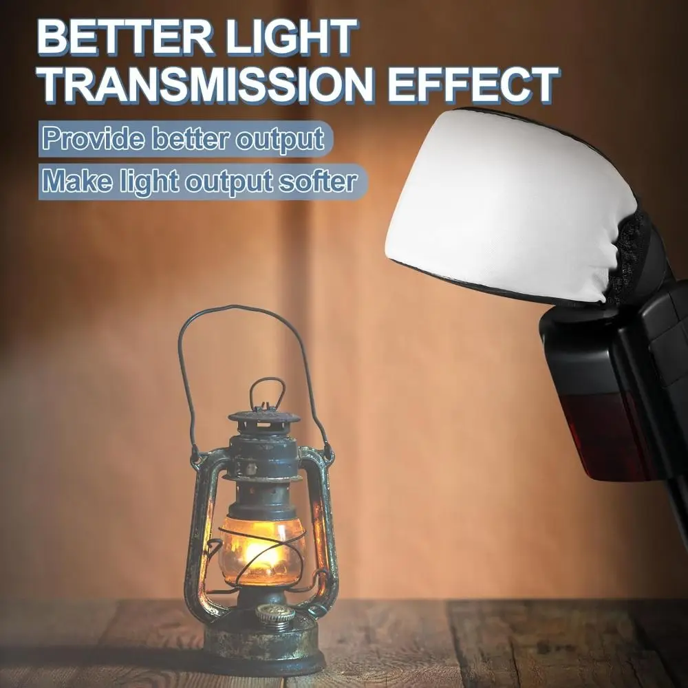 Picture 3: New Universal Softbox Mini Lightweight Diffuser Portable Diffuser Shade Dish DSLR Cameras Flash Light