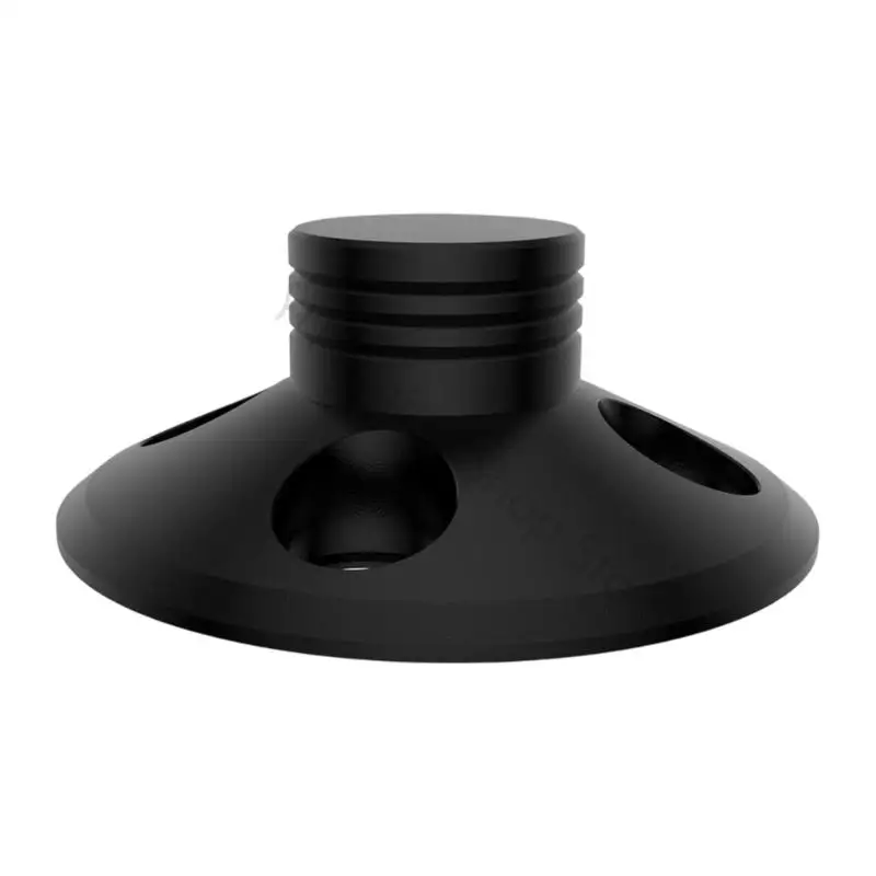 96BA Plattenspieler-Schallplattengewicht für Heim-Hör-Setups, Vinyl-Stabilisator aus Aluminiumlegierung mit flachem, rundem – Detail 9