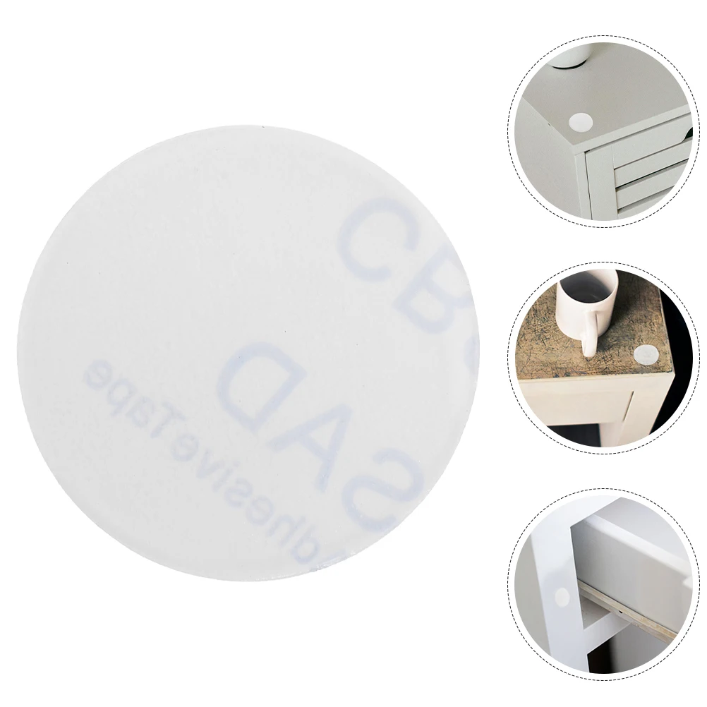

50 Pcs Non-slip Mat Couch Protective Pad Cabinet Protectors Round Grippers Coffee Table Corner Pvc Protection Bumpers
