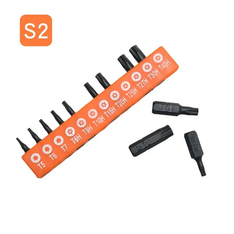 Precision 25mm Hex Screwdriver Bits Magnetic Alloy Steel  4in Shank Kit for Model Building and Hobbies 0/2/48Pcs