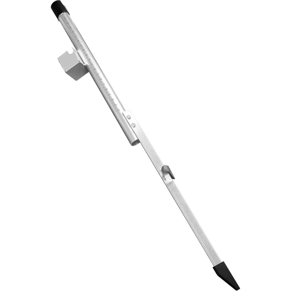 

Enhanced Sand Spike with Bait Box, Protective, Anodized, Etched Scales, and Sand Leaf Rake Holder - All-in-One Fishing Tool