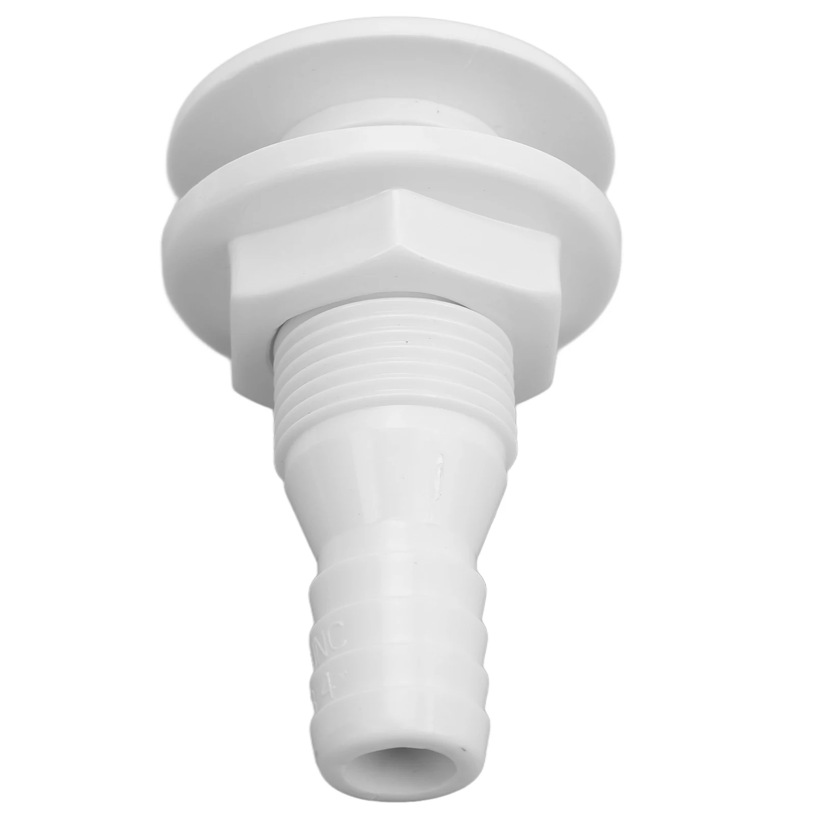

Boats Fitting Drain Scupper Thru Hull Fitting Boat Through Hull Connector 3/4in ABS Plastic Hose Coupling Drain Outlet Accessory