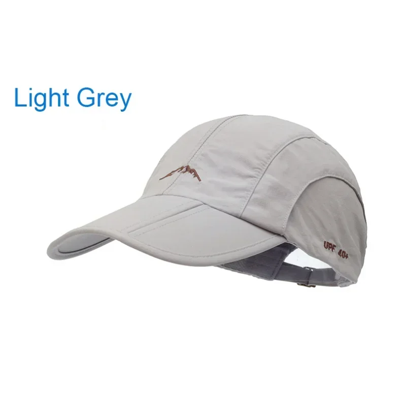 Spring Summer Outdoor Sport Baseball Cap Quick Drying Hat Unisex Waterproof Breathable Cap Foldable Cycling hat Sun Protection