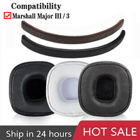 Replacement Earmuffs Ear Pads Compatible with Marshall Major 3 Headphone, Earpads Headband Ear Cushions for Marshall Major III