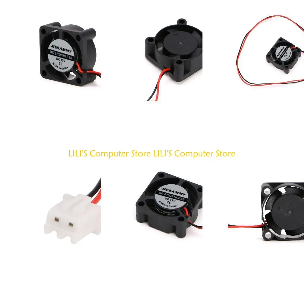 

A52B 1 шт., 12 В постоянного тока, 2 контакта, USB-разъем для ноутбука, процессор, бесщеточный вентилятор охлаждения 25x25x10 мм