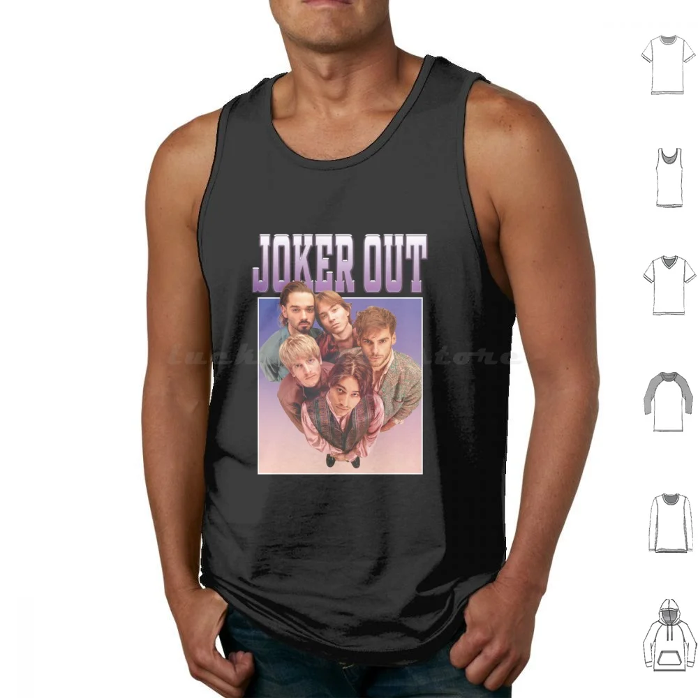 Joker Out Carpe Diem Song Contest Slovenia 2023 Tank Tops Vest Sleeveless Joker Out Carpe Diem Song Contest Slovenia 2023