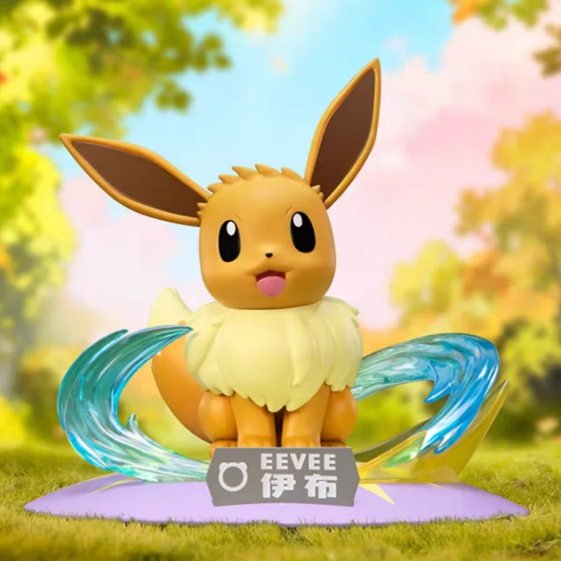 Funism Sylveon Family Twink Mont Series Blind Box Official Eevee Espeon Unbreon Glaceon Leafeon Anime Collectible Mystery Toy