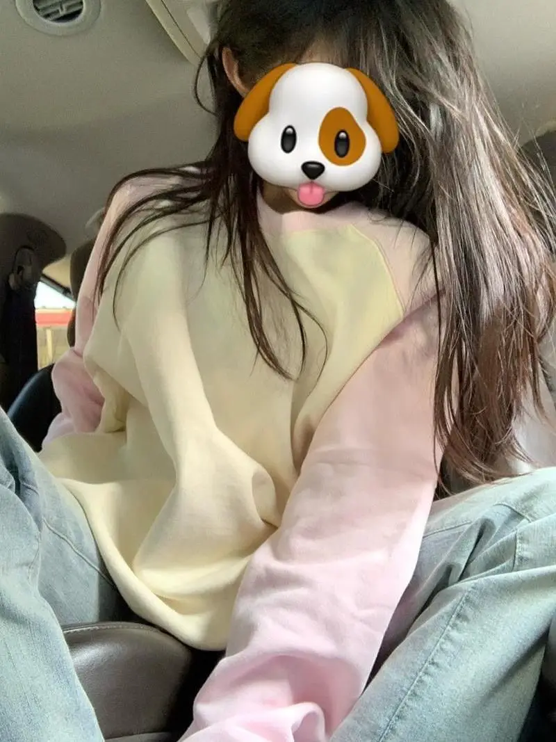 Sudaderas para mujer Pull Femmes Marrón Amarillo Diseñado con bolsillos Chica suave Encaje verde ceruleano Joven con volantes Fibra gris Con letras