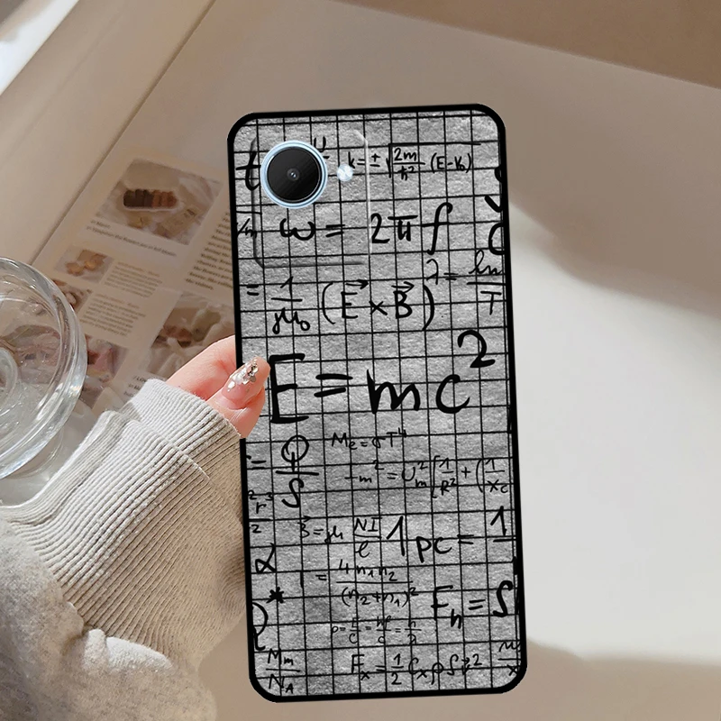 معادلة صيغة الرياضيات الفيزياء لـ Realme 14 10 11 12 13 Pro Plus GT 7 Pro 6 5 GT 6T C67 C61 C55 C53 C51 C21Y C25S C75