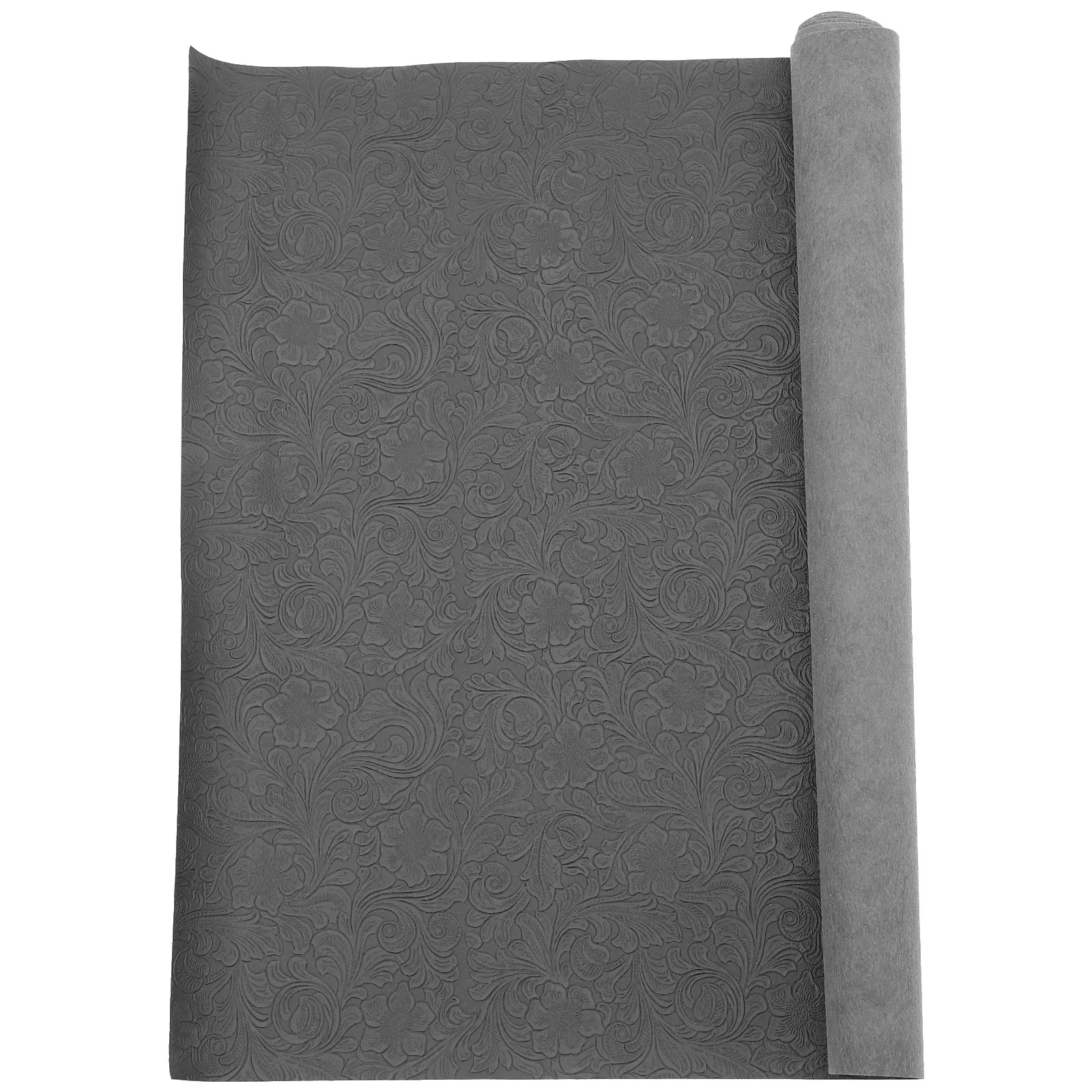 

1 рулон искусственного материала с геометрическим узором, гладкий, многофункциональный, для рукоделия, шитья, изготовления сережек, создания сумок