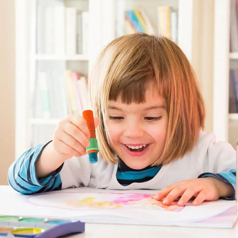 Öl Pastell Extender Buntstift Stift Extender Ölgemälde Stick und Zeichenstab Extender Bleistift Anspitzer Funktion Stift Abdeckung Design