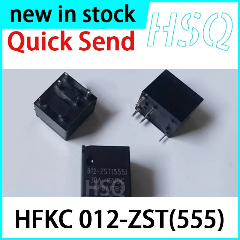 2PCS New HFKC-012-ZST(555) 5-pin 30A16VDC Automotive Relay