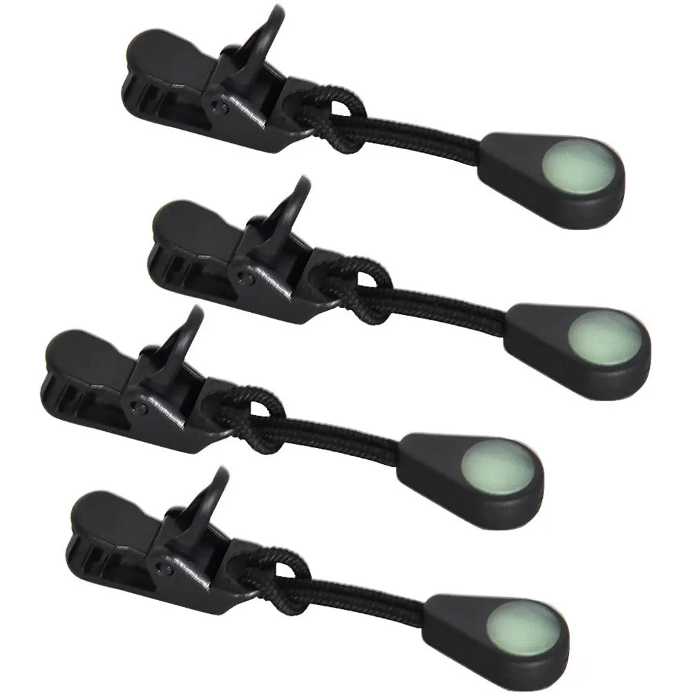 

10Pcs Night Light Anti Lost Accessories Luminous Zipper Pulls Backpack Extenders Durable Material Practical Replacement