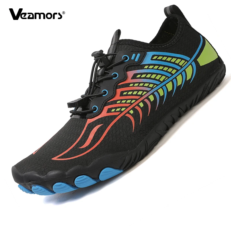 

Men Barefoot Water Shoes Quick Drying Beach Wading Sneakers Women Breathable Light Beach Aqua Shoes for Swimming Surfing Sailing