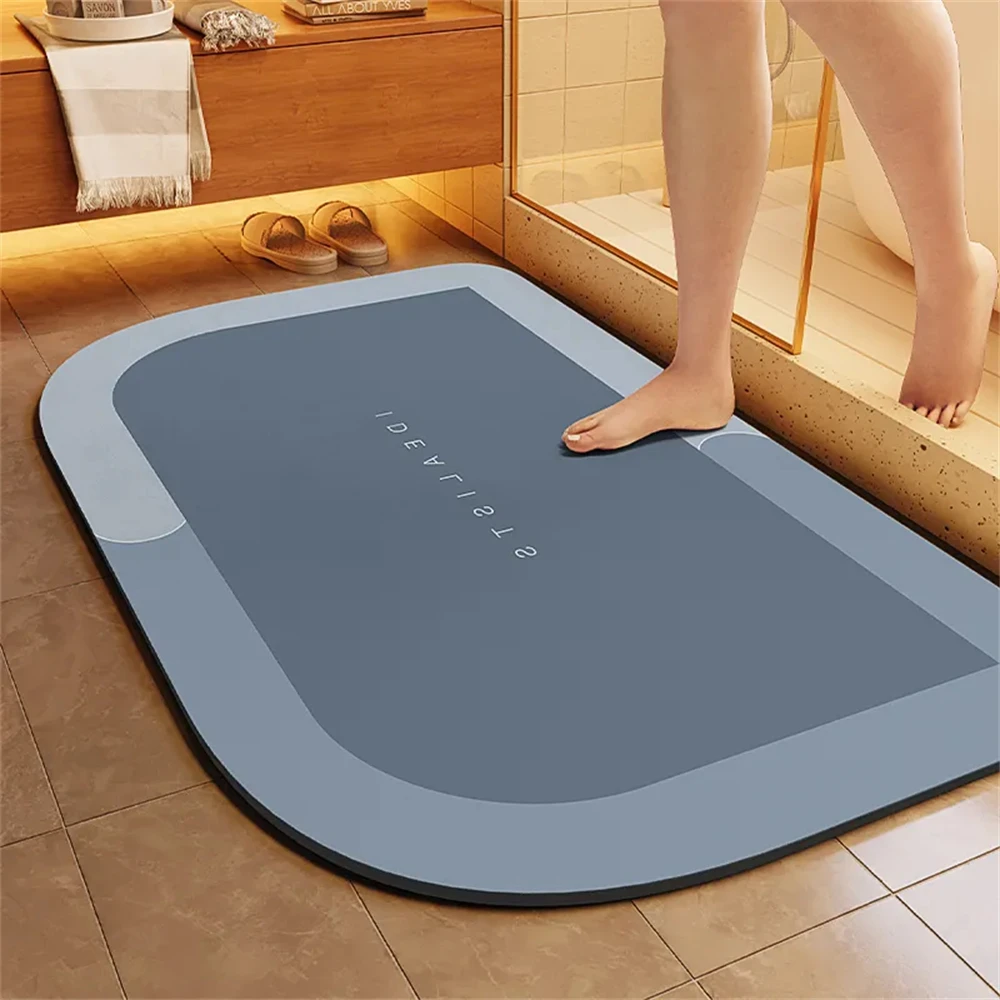 Diatom mud Kitchen Non-slip Mat Bathroom Absorbent Mat Diatomaceous Earth Mat Bathtub Non-slip Carpet Long Strip Carpet