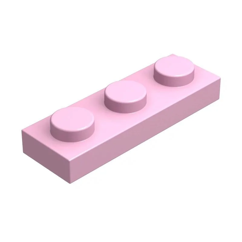 50 Stück 3623 1X3 Platte für Kinder-Bausteinspielzeug, kompatibel mit Montage, hochwertiges Geschenk. – Detail 10
