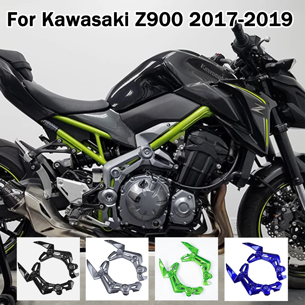 Z900 Frame Side Cover Panel Fairing Engine Guard for Kawasaki Z 900 2017 2018 2019 Motorcycle Bodywork Protector Accessories