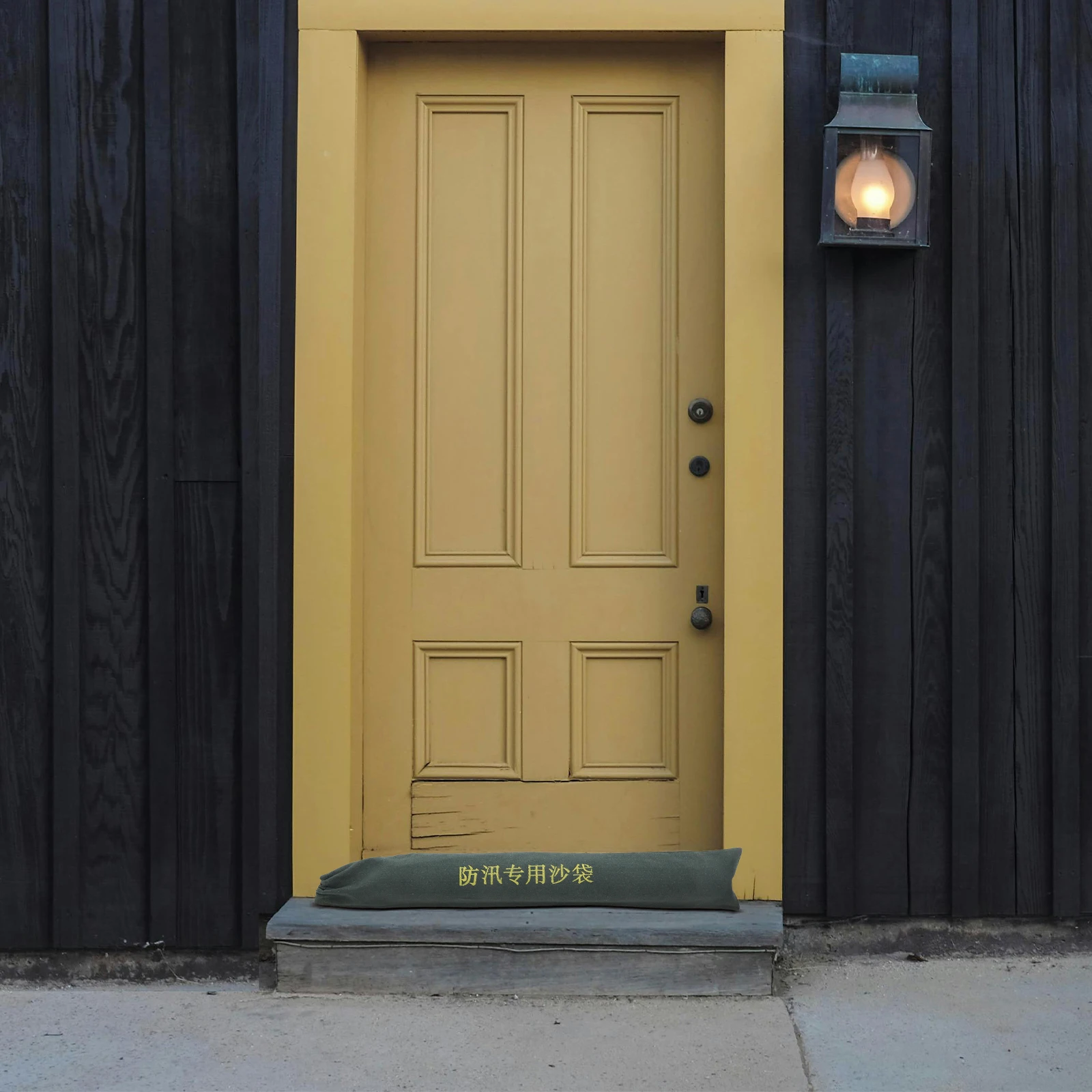 2pcs Flood Control Reusable Absorbent Canvas Sacks Against Hurricanes Flooding Outdoor Anti Flood