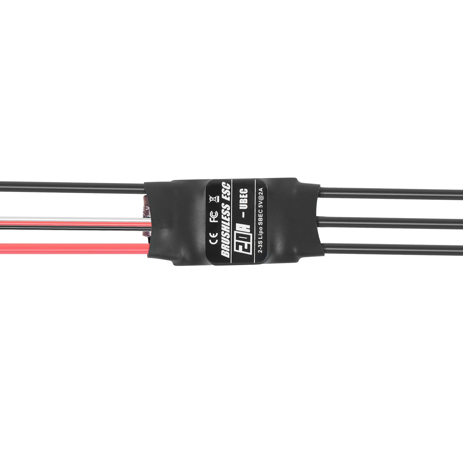 RC FPV Airplane Helicopter Quadcopter Model Part Brushless 20A 30A 40A 50A 60A 80A ESC 2-6S Lipo 5V/2A With UBE Programming Card