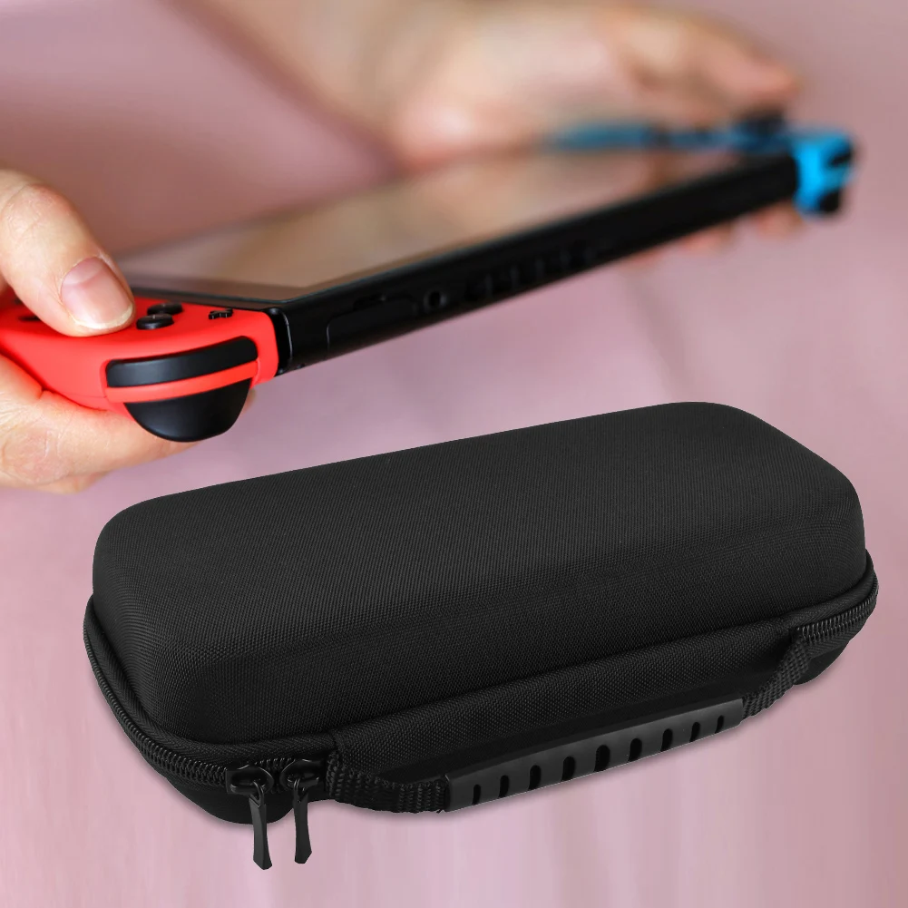 Bolsa de almacenamiento portátil, funda protectora de viaje dura antiarañazos, a prueba de golpes para consola y accesorios Nintendo Switch Lite
