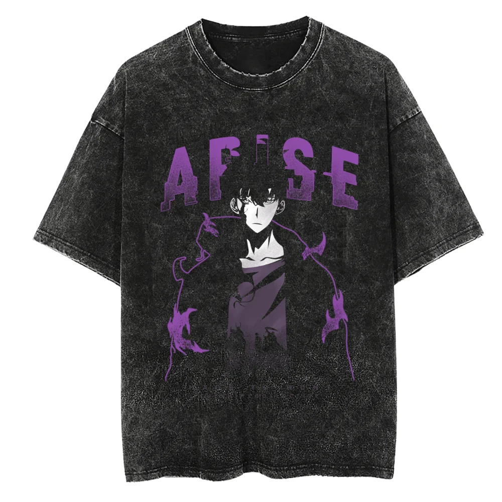 Men's Women's Vintage Washed C - đánh giá và giá Anime Merchandise Solo Leveling