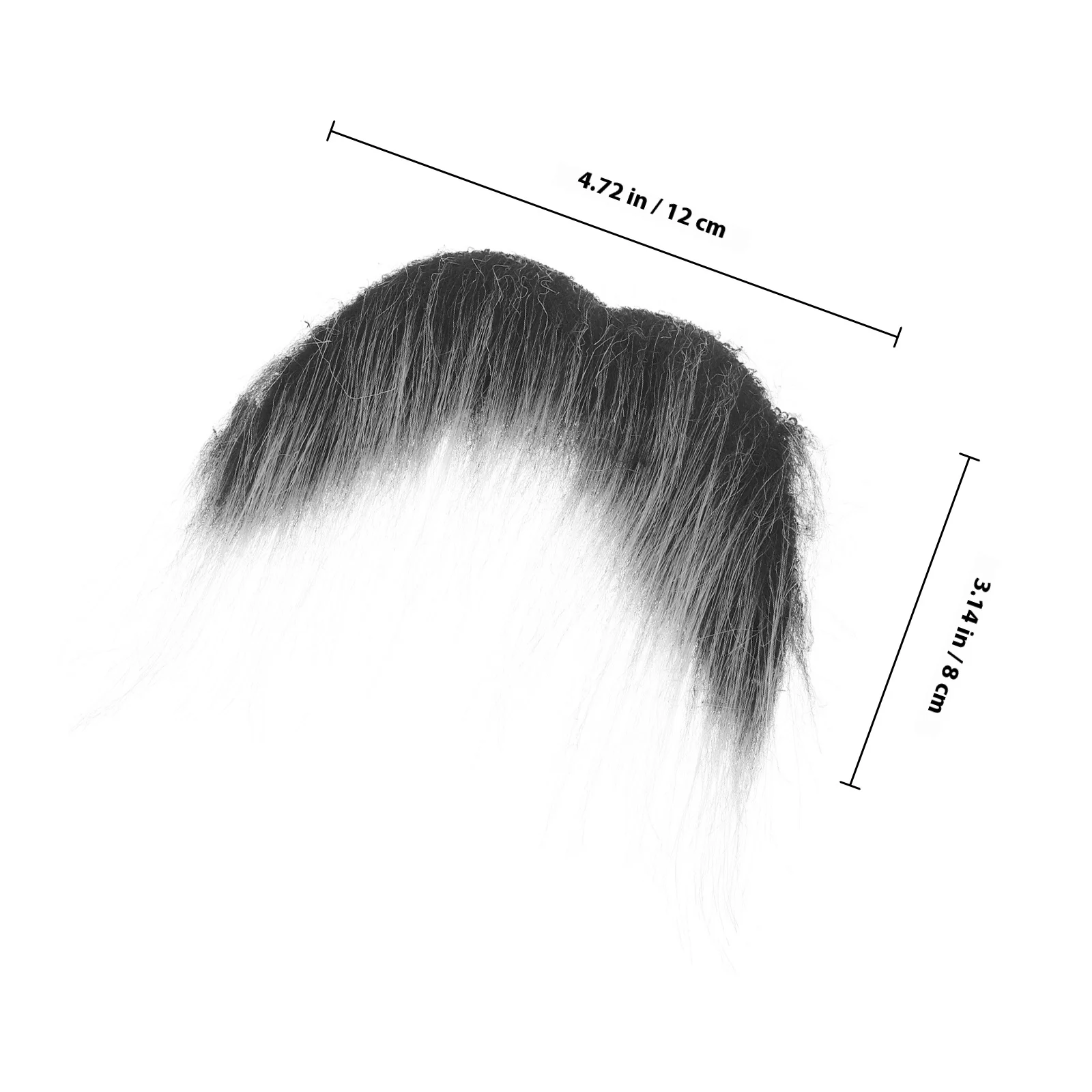 1 قطعة اللحية وهمية شارب واقعي لحية اصطناعية للكبار حفلة الهالوين تأثيري حلي محاكاة حفلة تنكرية ملحق