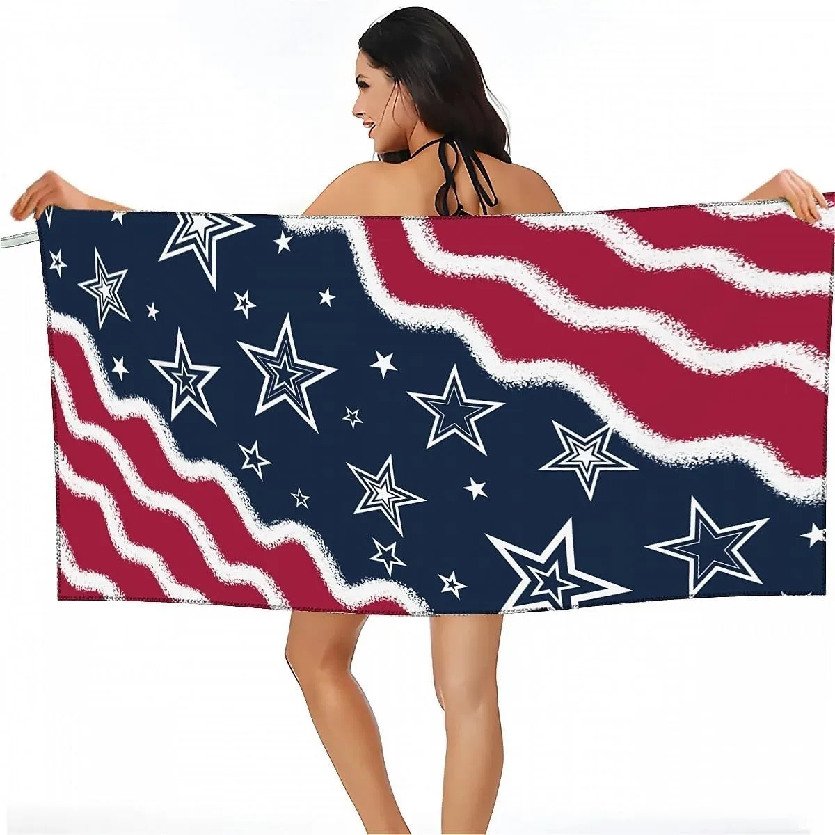 

America flag pattern Beach Towel for Family stuffs friends Gifts Quick-Dry Sand free For Bath Yoga Beach Camping Swimming GYM