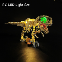 RC LED Light Kit for 76968 Compatible for Dinosaur Fossils Tyrannosaurus Rex Without Building Blocks Just Led Kit for Christmas